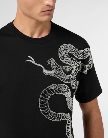 Philipp Plein - Camiseta 'Snake' en negro