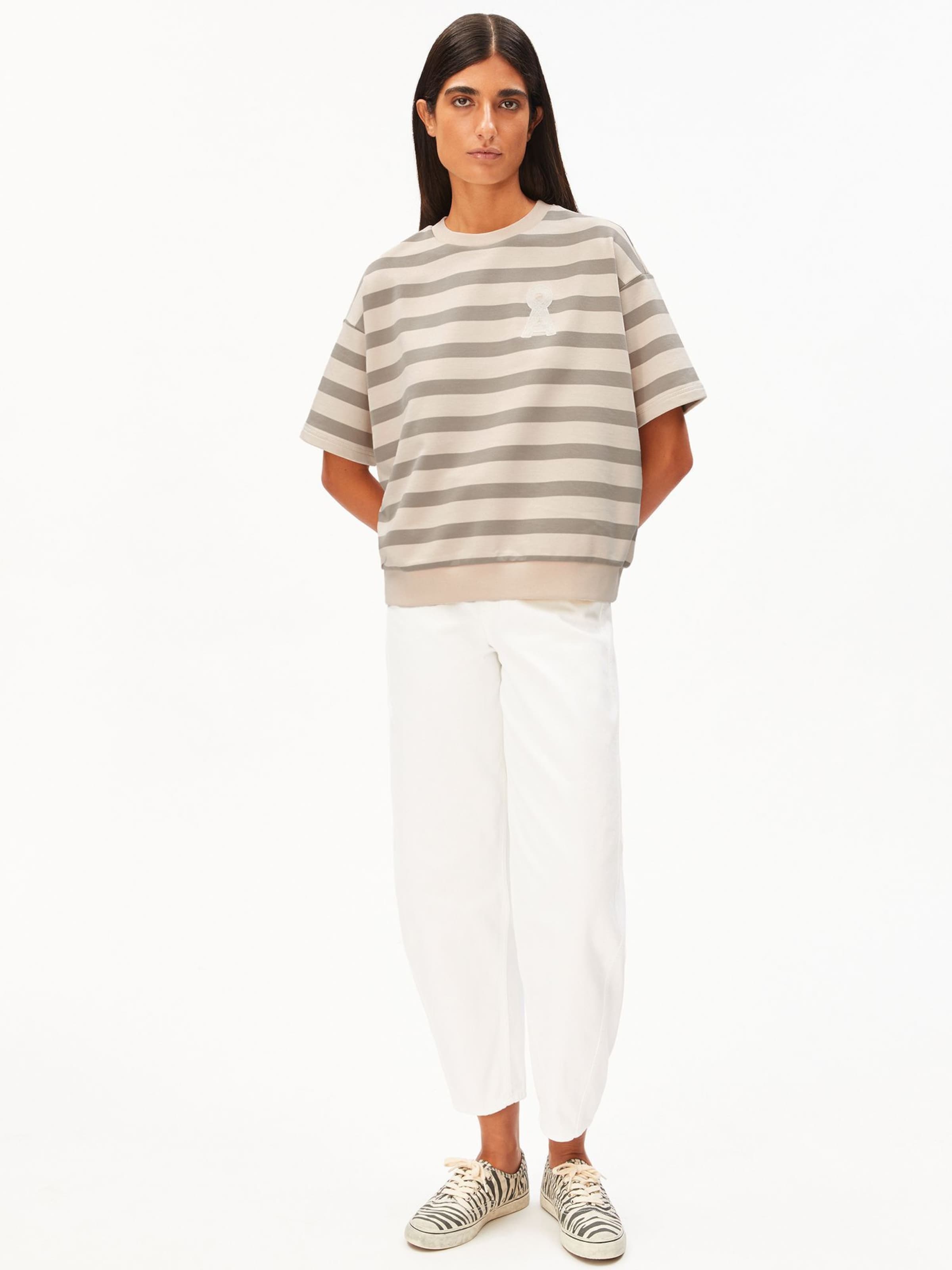 ARMEDANGELS Sweatshirt in Beige