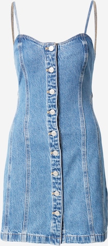 LEVI'S ® Obleka 'Malene Bustier Dress' | modra barva: sprednja stran