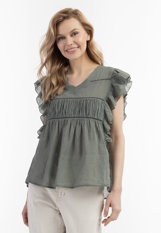 DreiMaster Vintage Bluse i grønn: forside