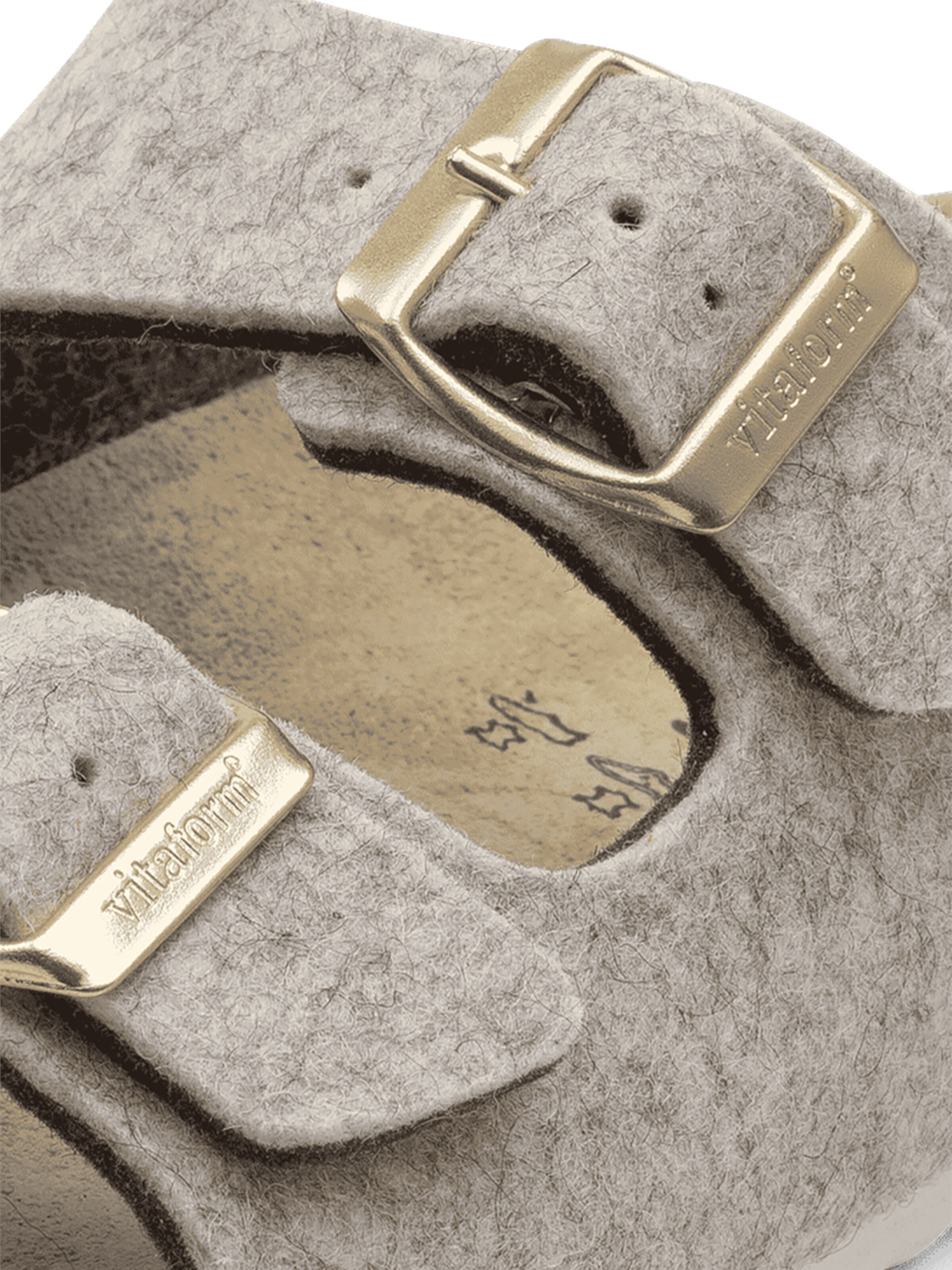 Pantoufle VITAFORM en beige