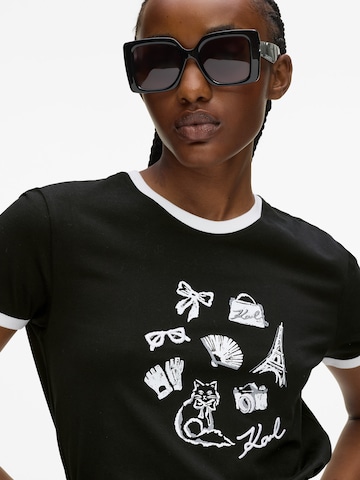 Karl Lagerfeld Shirts i sort