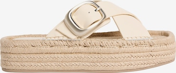 Mule 'Ebeth' Calvin Klein en beige : devant