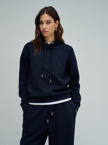 Salsa Jeans Trui in Blauw: voorkant