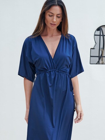 Chic by Lirette Dress 'Kimono Lotus Natural' in Blue