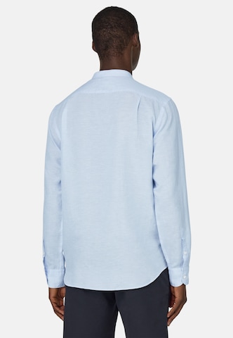 Boggi Milano Regular Fit Hemd in Blau