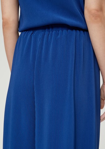 Wide leg Pantaloni di s.Oliver in blu