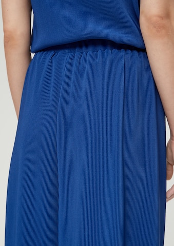 Wide leg Pantaloni di s.Oliver in blu