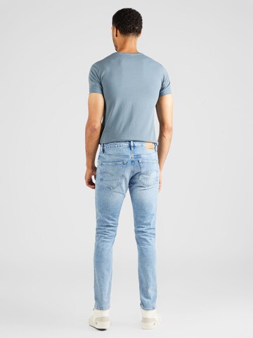 G-Star RAW - Slimfit Calças de ganga em azul