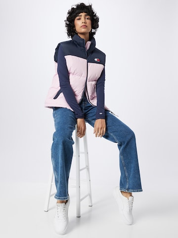 Tommy Jeans Weste 'Alaska' in Pink