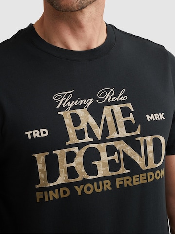 PME Legend T-shirt 'T-shirt in jersey with large artwork' i blå