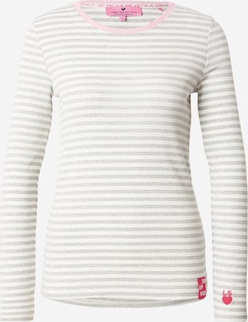 T-shirt 'Nashi' LIEBLINGSSTÜCK en argent : devant