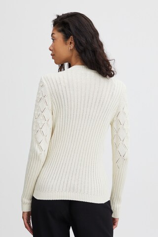 b.young Strickpullover 'Olgi' in Weiß