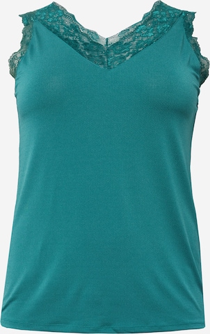 ONLY Carmakoma Top 'BENNEDIKTE' in Green: front