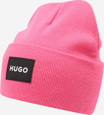 Bonnet 'Saretta' HUGO Red en rose : devant