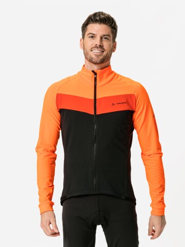 VAUDE Athletic Jacket 'Posta' in Orange: front