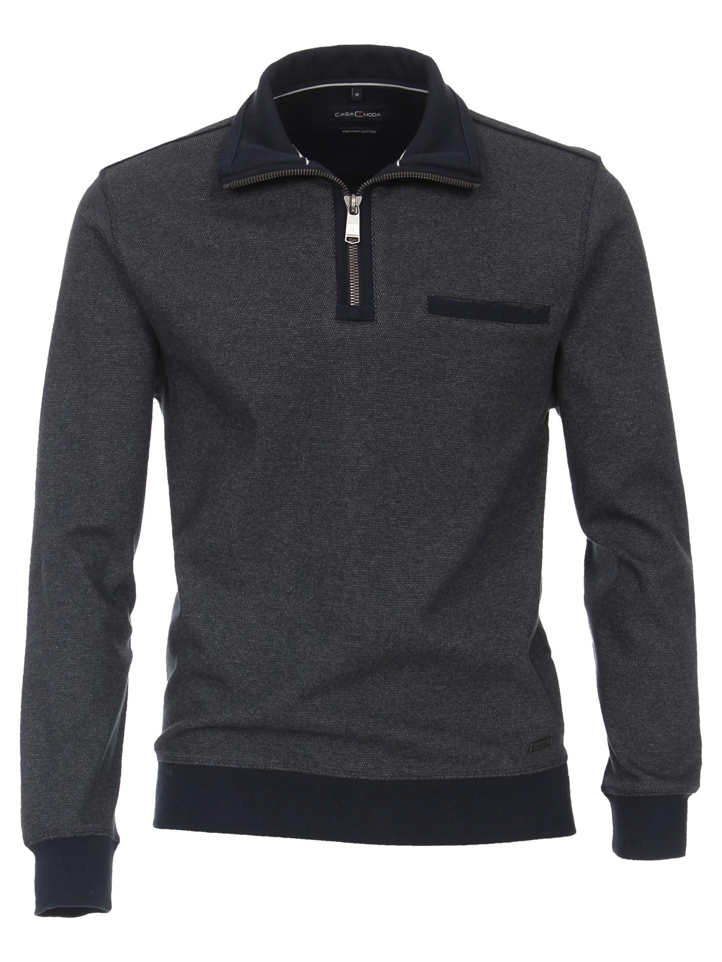 CASAMODA Sweatshirt 'Basic' in Blue: front