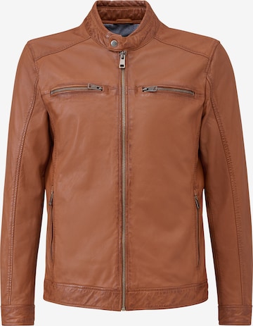 Veste mi-saison RICANO en marron : devant