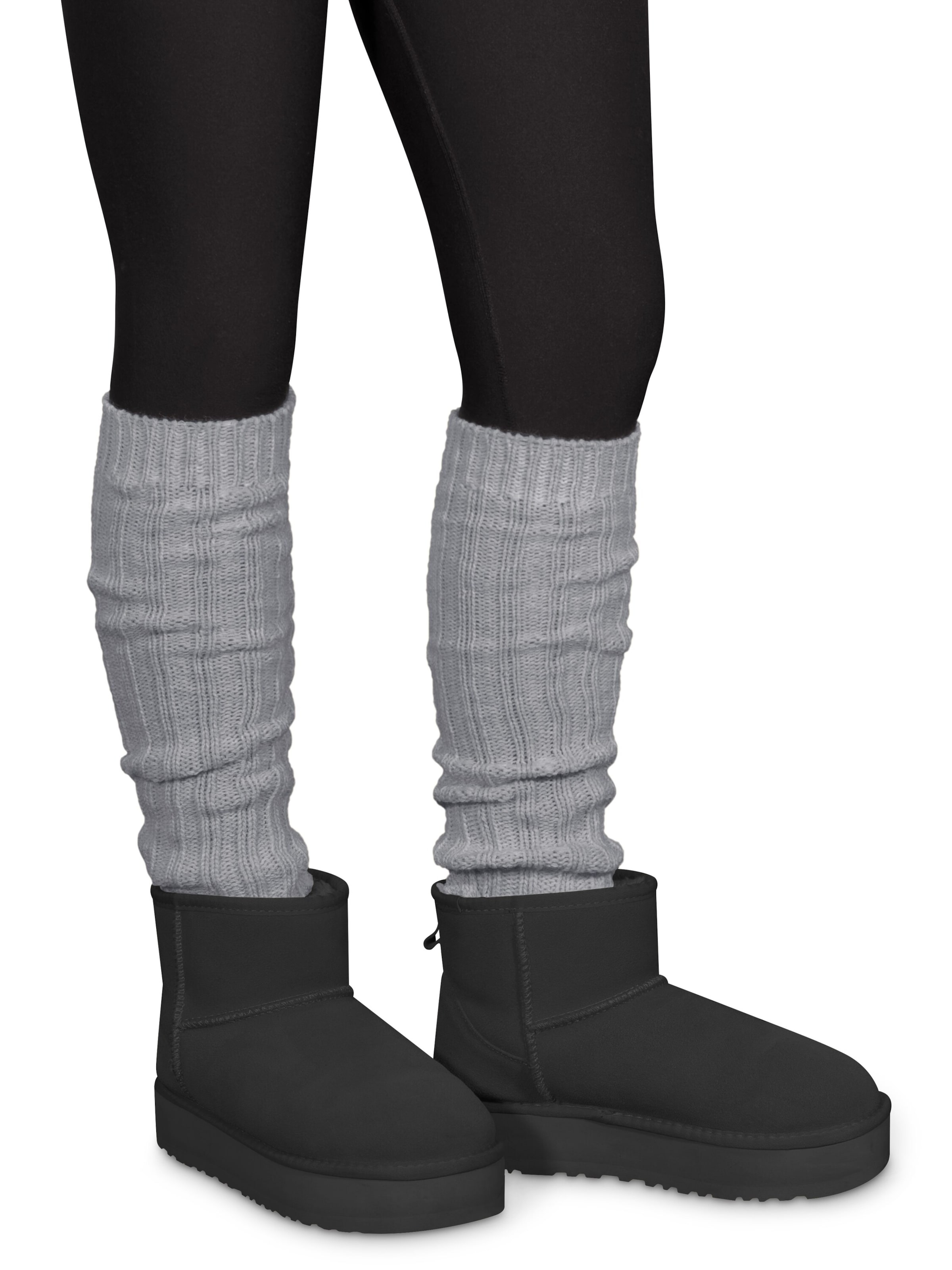 Manchettes normani en gris