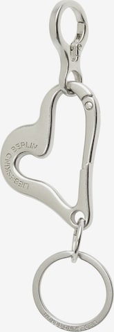 Liebeskind Berlin Schlüsselanhänger in Silber: Vorderseite