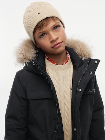 TOMMY HILFIGER Muts in Beige: voorkant