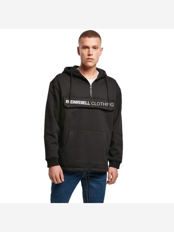 Rheinrebell Sweatshirt 'Black Edition' in Black