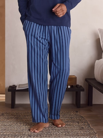 Next - Pijama comprido em azul