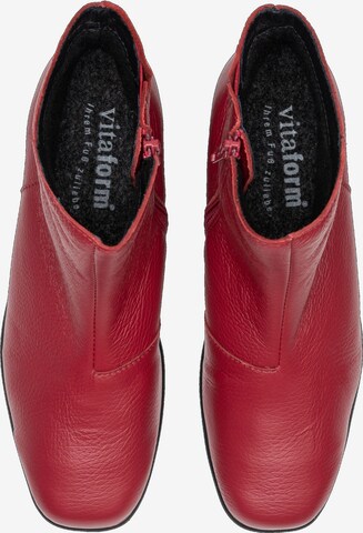 VITAFORM Ankle Boots in Rot