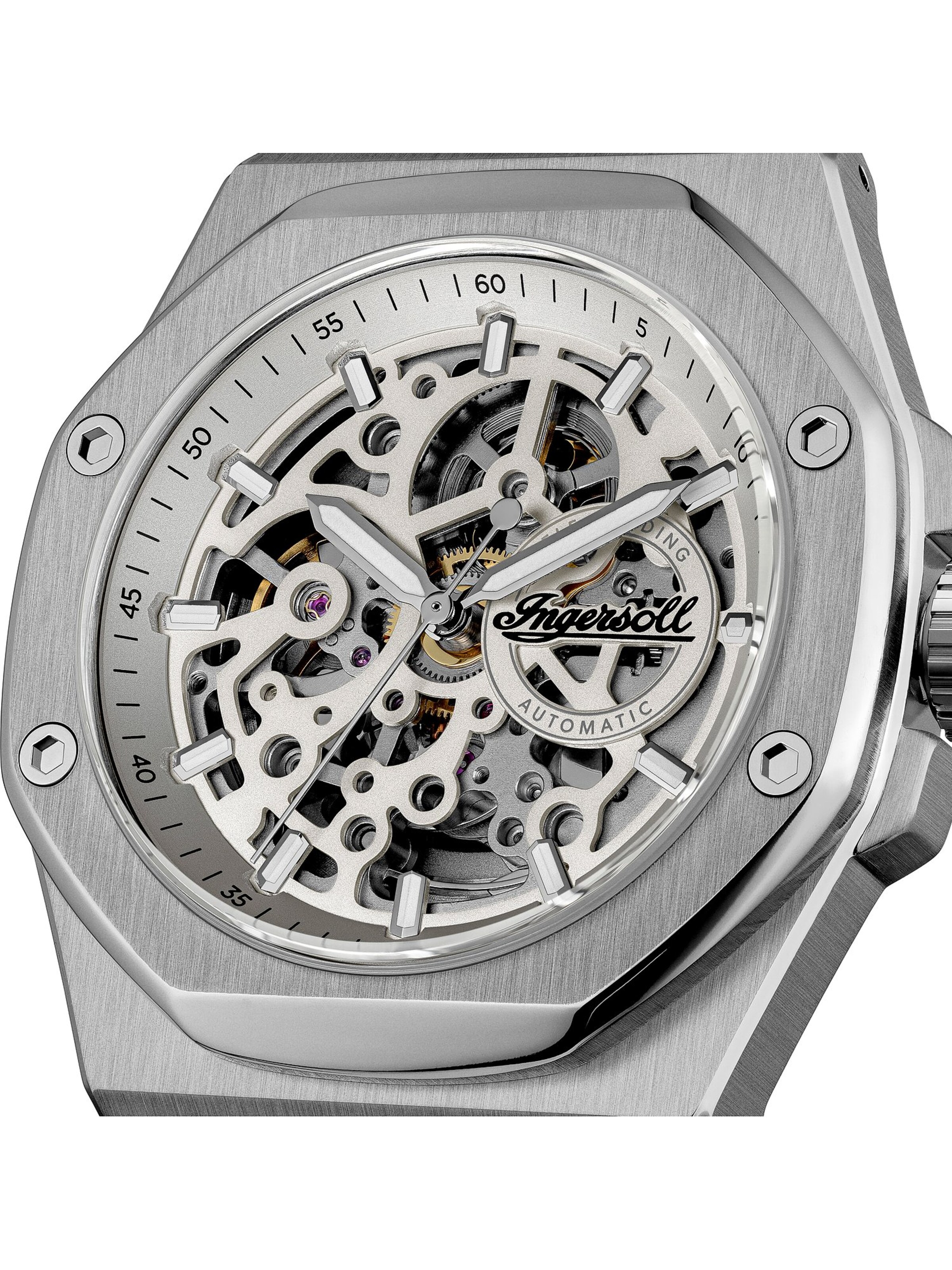 INGERSOLL Analoguhr in Silber