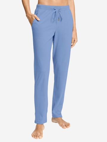 Pantalon de pyjama 'Sleep & Lounge' Hanro en bleu : devant