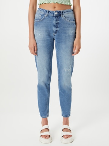 ONLY Tapered Jeans 'VENEDA' in Blauw: voorkant