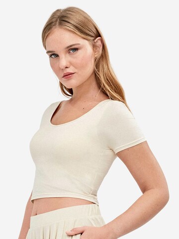 Gisela Tréning póló - bézs
