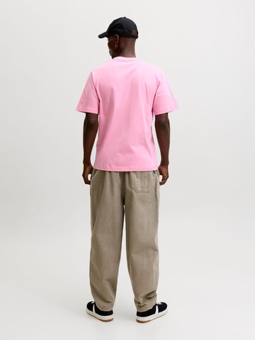 JACK & JONES Тениска 'JORFREDERIKSBERG' в розово