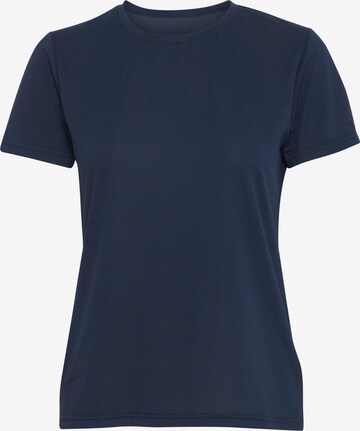 North Bend Functioneel shirt 'Elwina' in Blauw: voorkant
