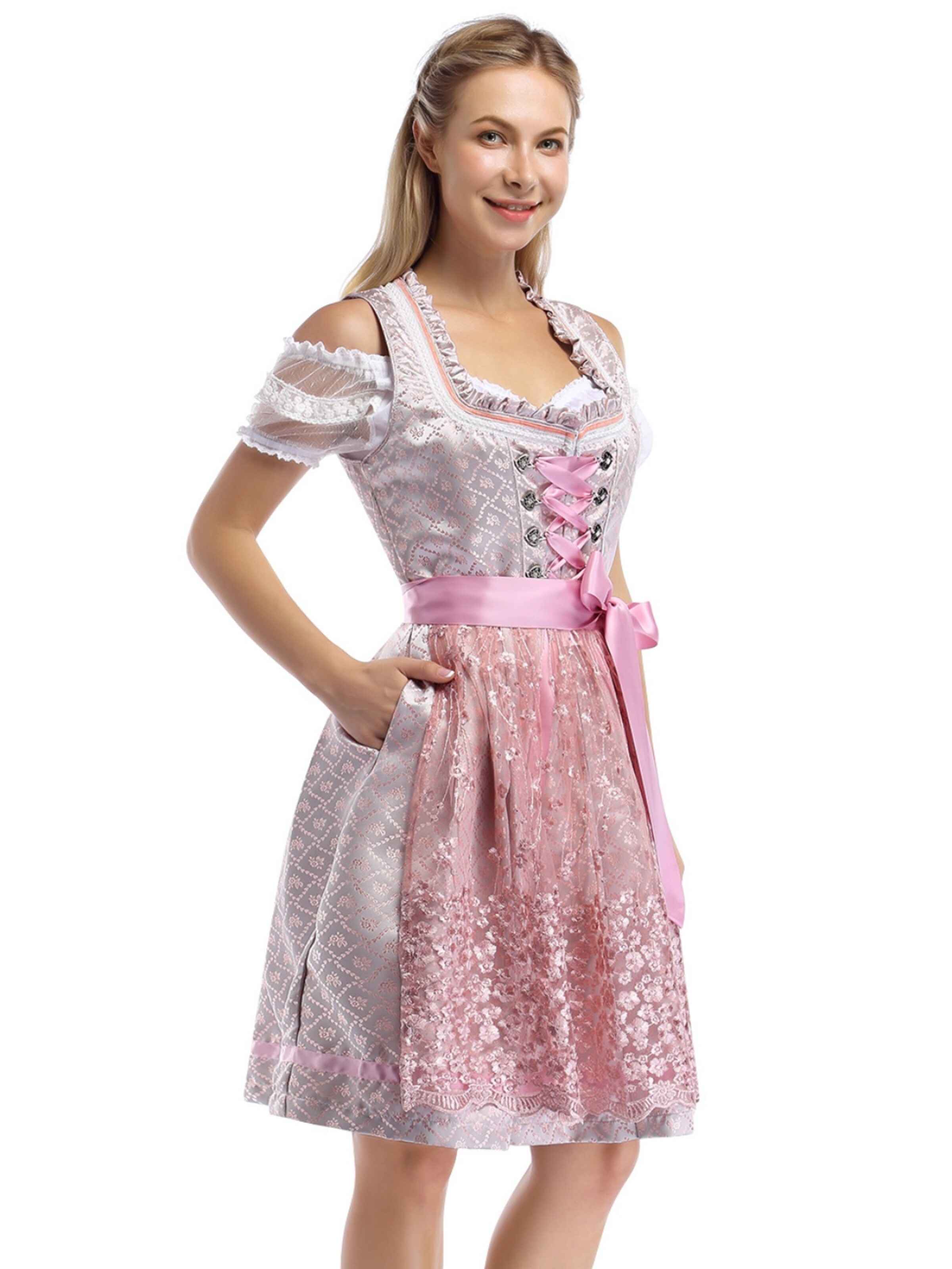 Yesfashion Dirndl‌‌ in Pink