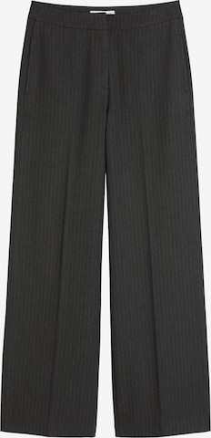 Wide Leg Pantalon à plis Marc O'Polo en gris : devant
