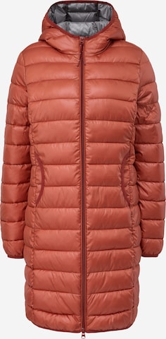 Manteau mi-saison QS en orange : devant