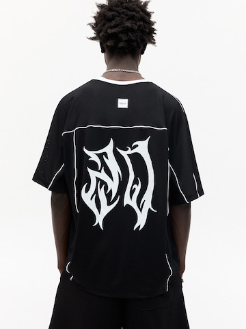Pull&Bear T-Shirt 'STWD' in Schwarz