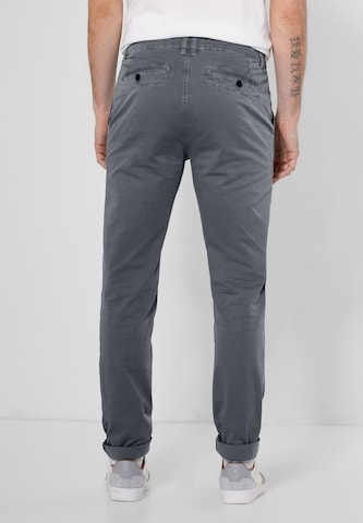 Street One MEN Regular Chino Pants in Grey