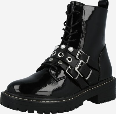 ONLY Schnürstiefelette in schwarz, Produktansicht