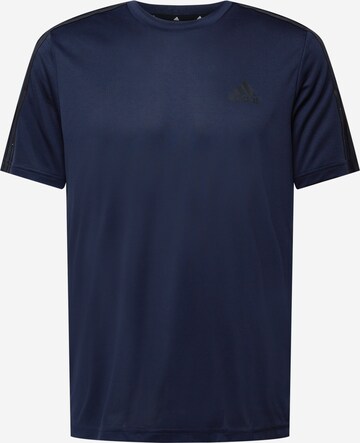 ADIDAS PERFORMANCE Shirt 'Designed To Move' in Blau: predná strana