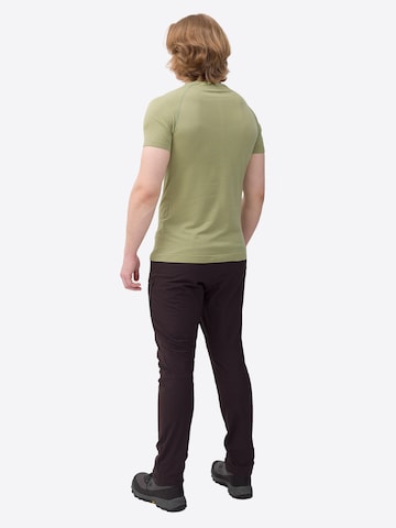 4F Regularen Outdoor hlače | rjava barva