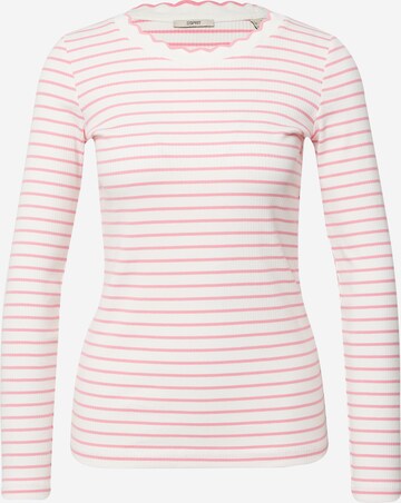 T-shirt ESPRIT en rose : devant