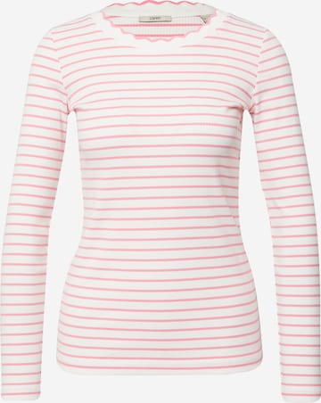 ESPRIT T-shirt i rosa: framsida