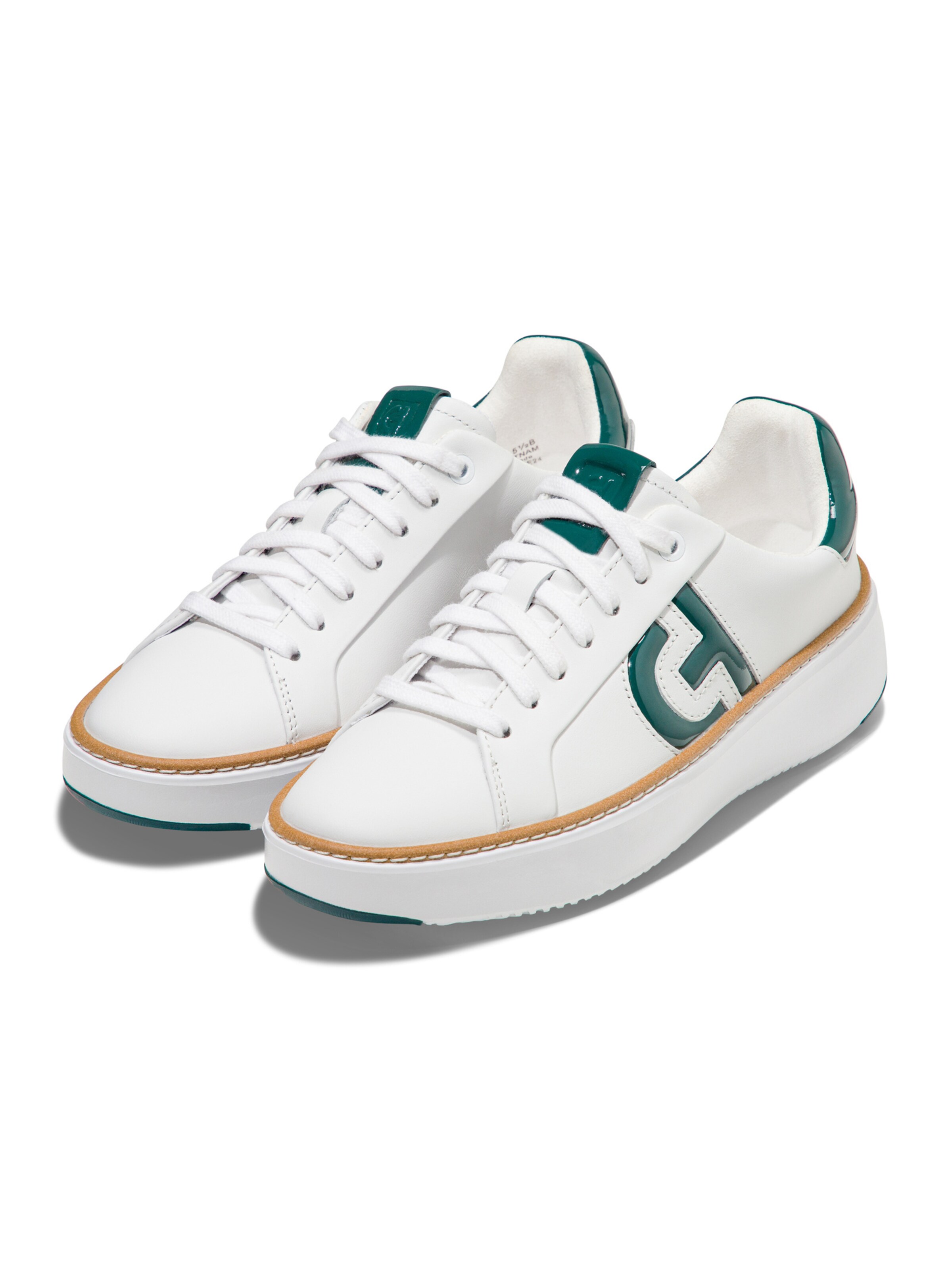 Cole Haan Platform trainers 'Grandpro Topsin' in White: front