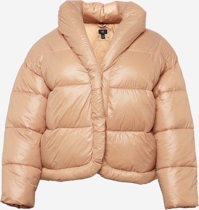 River Island Plus Veste d’hiver 'CROISSANT COCOON' en beige, Vue avec produit