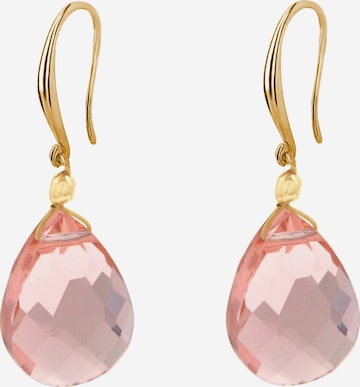 Gemshine Ohrringe in Gold: Vorderseite