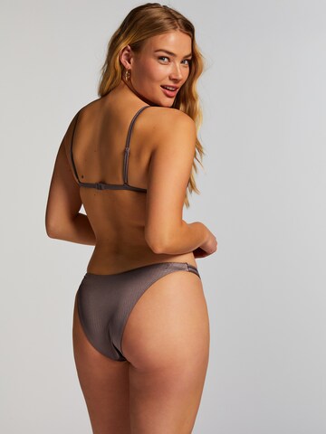 Hunkemöller Triangel Bikinitop 'Luna' in Grau