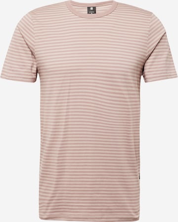 T-Shirt G-Star RAW en gris : devant