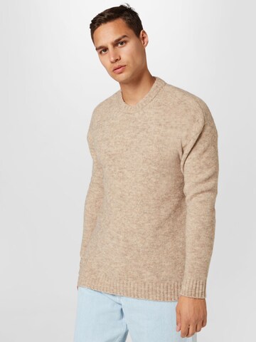 Pull-over 'Freddy' DRYKORN en marron : devant